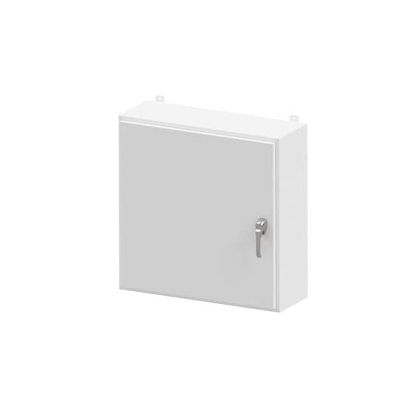 3 Point Latch with Padlock Handle Electrical Enclosures, 14 in H, 27 in D, 27 in W